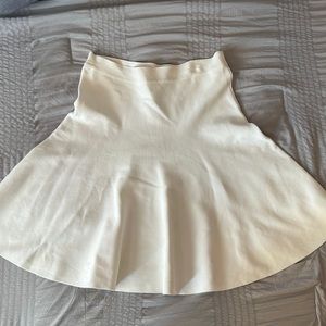 White skirt